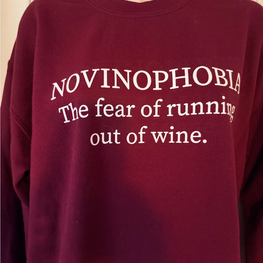 Soft Heavy Blend “Wine” Sweatshirt